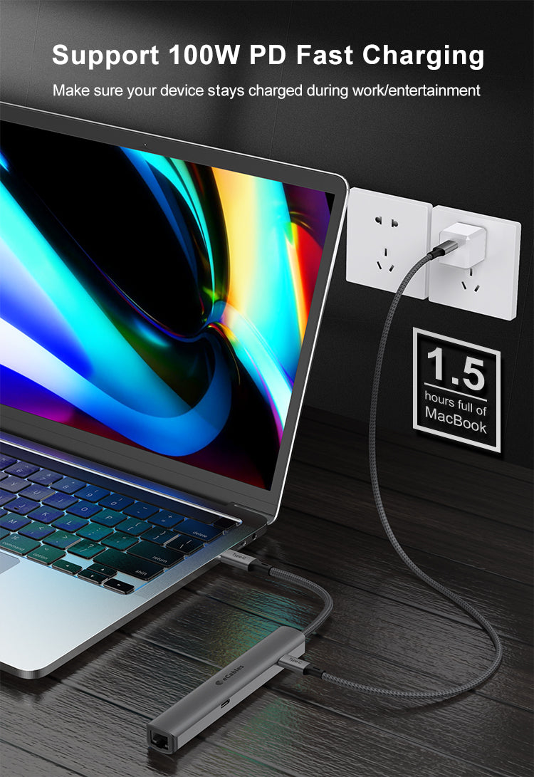 USB 6-in-1 Hub